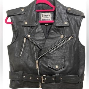 London‎ Leatherwear vest